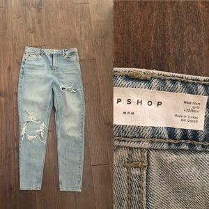 TOP SHOP MOM JEANS